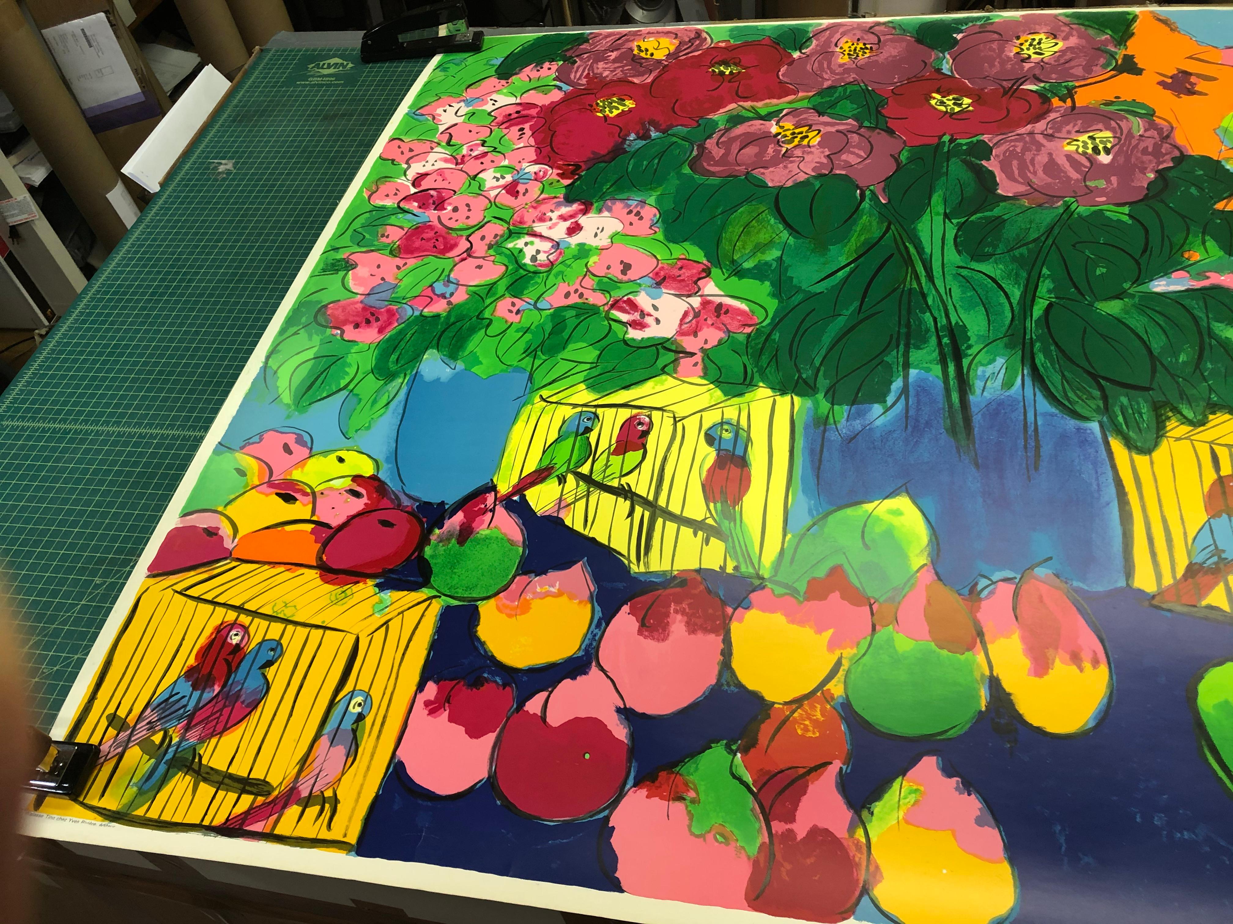 Walasse Ting „Nature Morte“ 1985, Serigrafie 3