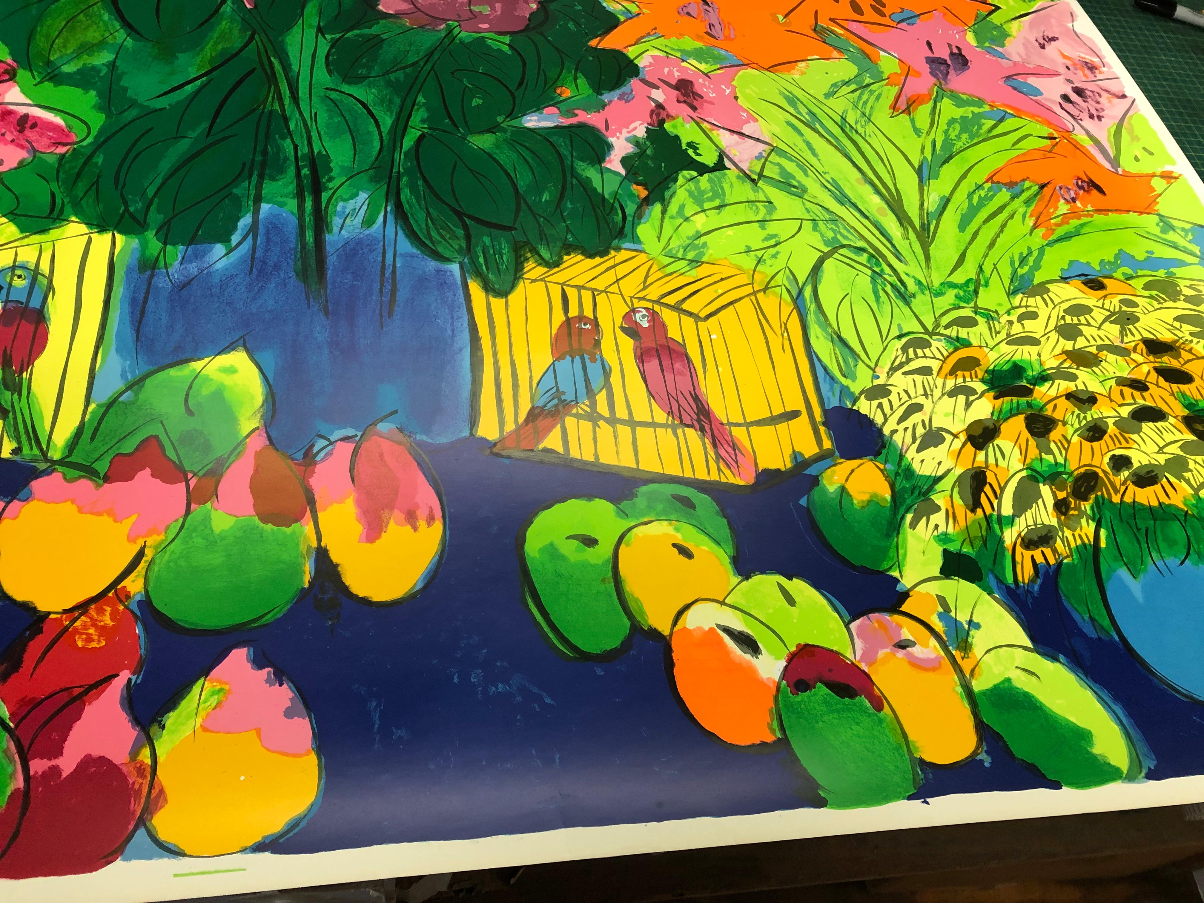 Walasse Ting „Nature Morte“ 1985, Serigrafie 8