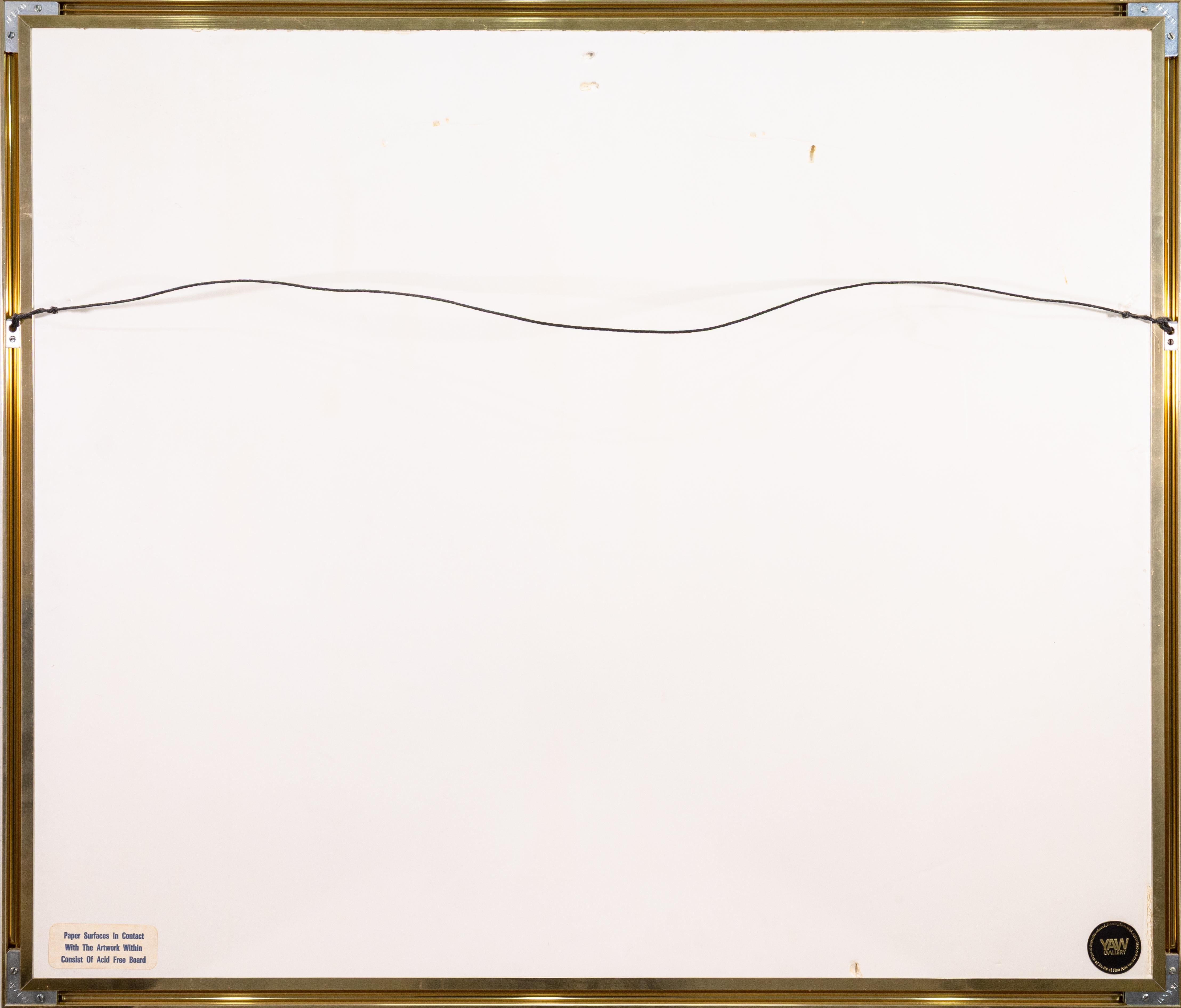 Sconosciuto Walasse Ting Donne in fila firmate Litografia moderna fauvista su carta A.P 1980 in vendita