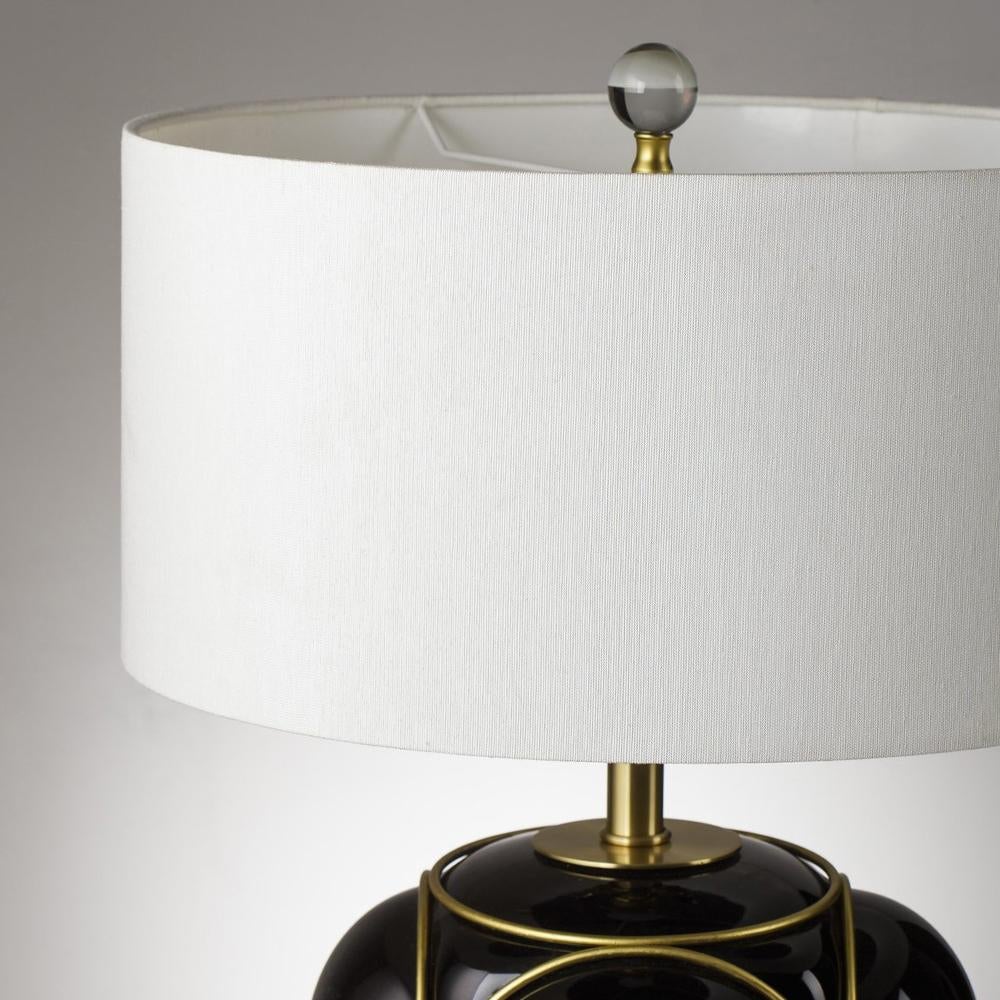 Walberg Black Table lamp In New Condition For Sale In Paris, FR