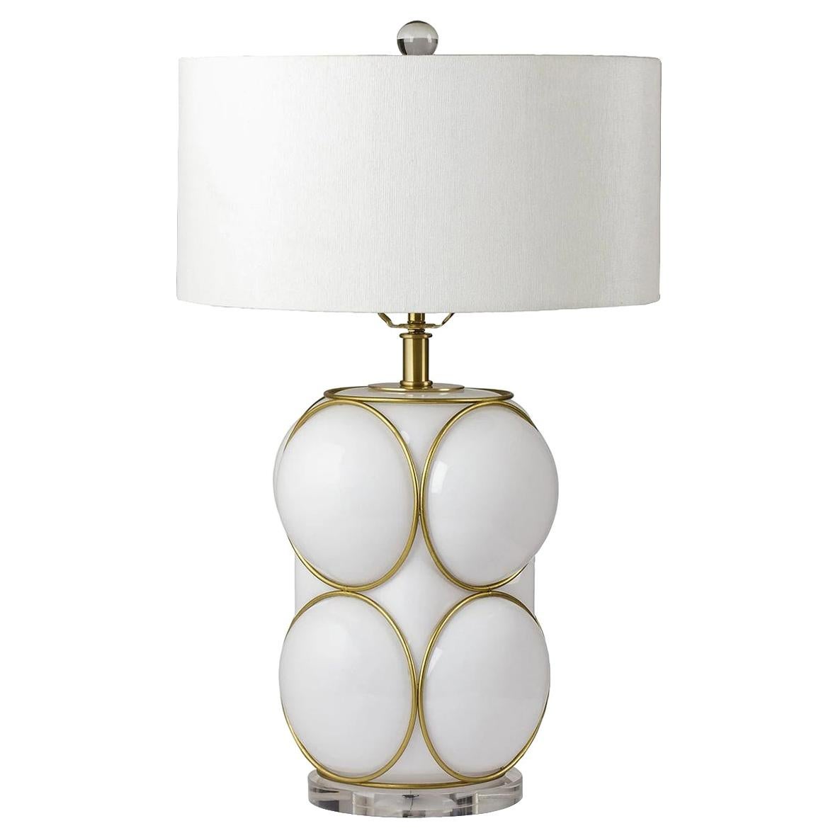 Walberg White Table lamp For Sale