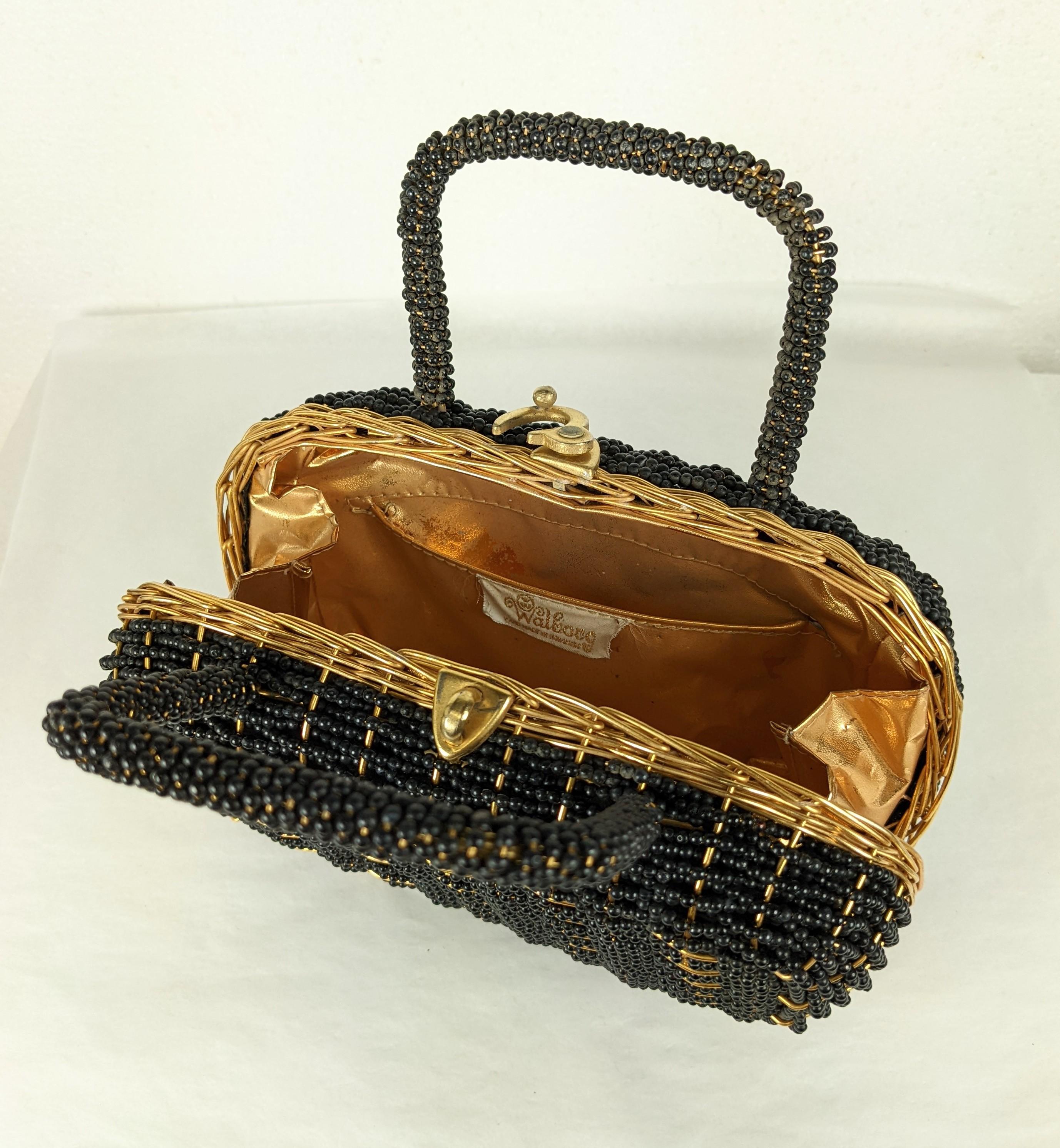 walborg vintage beaded purse