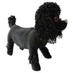 Walborg Bolso Negro Puddle Beaded Vintage Handbag