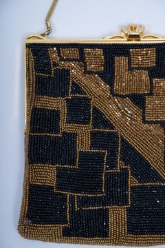 Bolso de noche Walborg con cuentas inspirado en la decoración