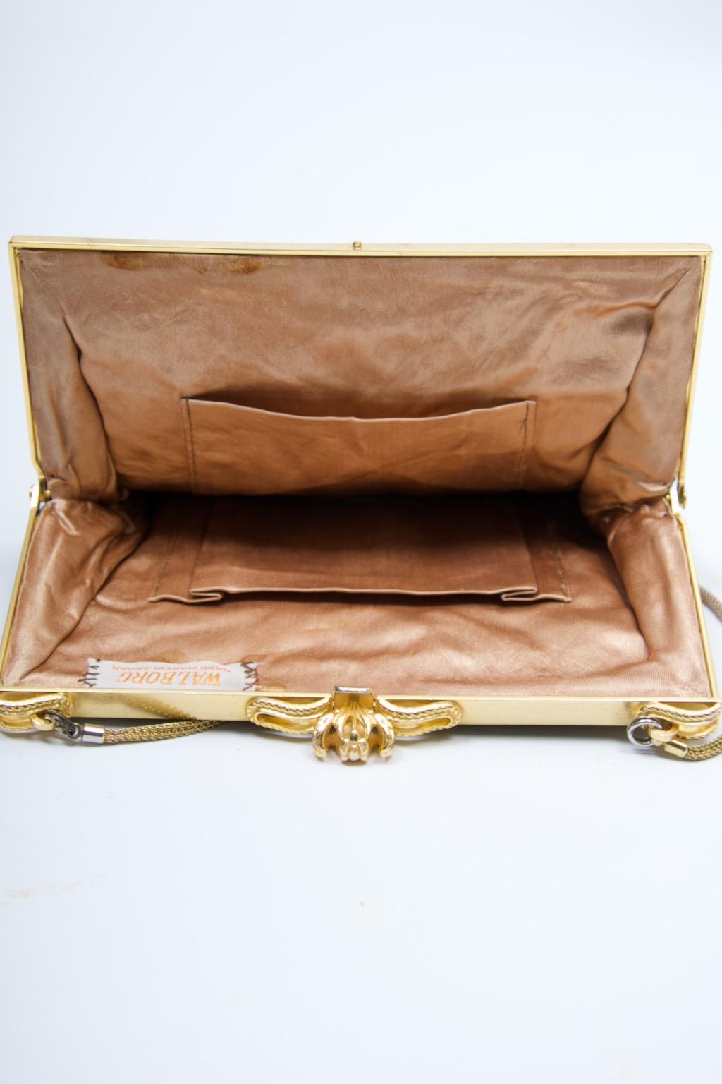 Walborg Deco-Inspired Beaded Evening Bag For Sale 4