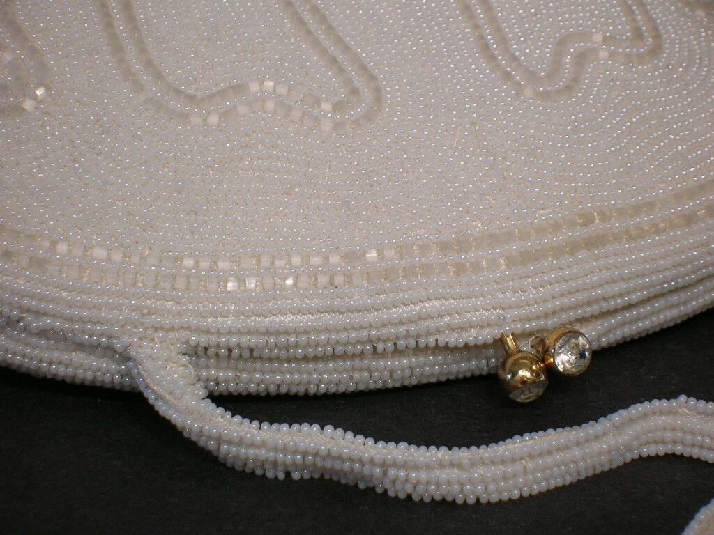 WALBORG - Vintage Perlenhandtasche - Strassverschluss - Japan - ca. 1960er Jahre im Angebot 3
