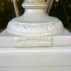 Walbridge & Co. of Buffalo Cast Iron Fountain Urn