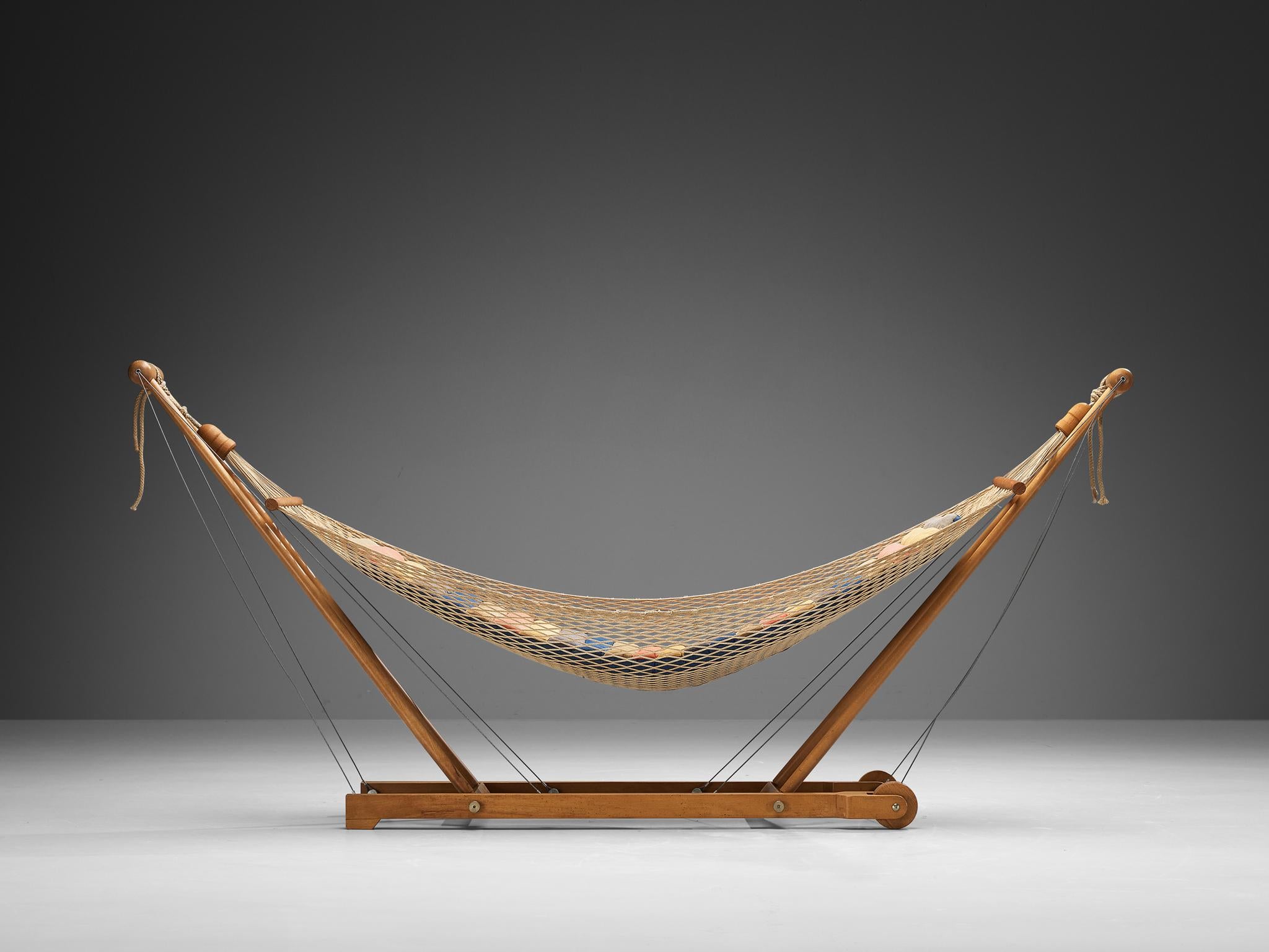 Waldemar Rothe for Rosenthal 'Relaxer I' Hammock  In Good Condition For Sale In Waalwijk, NL