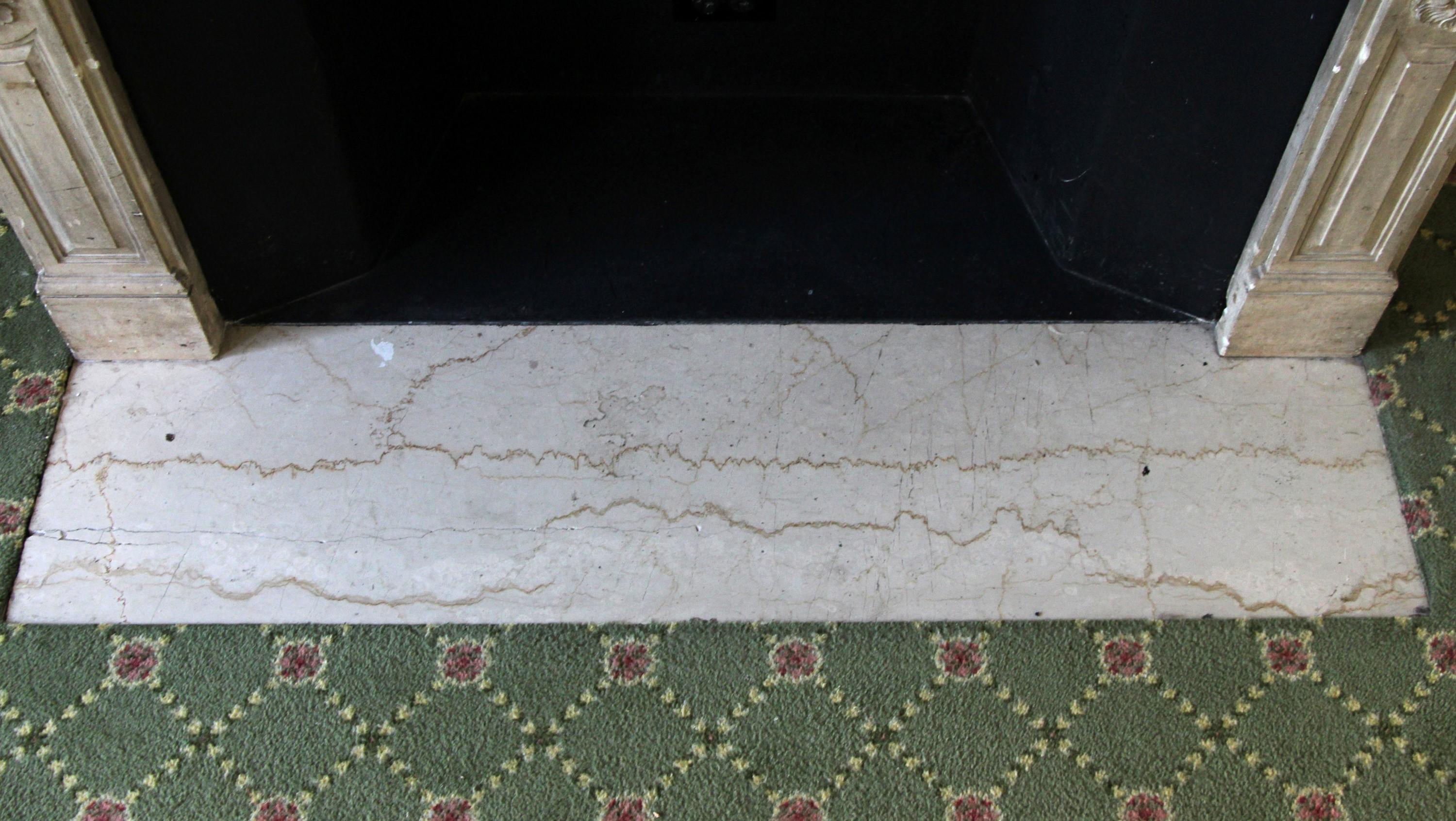 Waldorf Astoria Hotel Carved Limestone Mantel Floral Shell Details For Sale 9