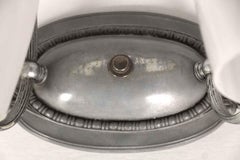 Waldorf Astoria Hotel Nickel Plated Two Light Wall Sconce