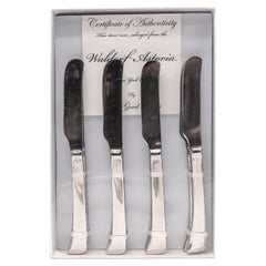 Used Waldorf Astoria Hotel Sambonet Butter Knife Flatware Set