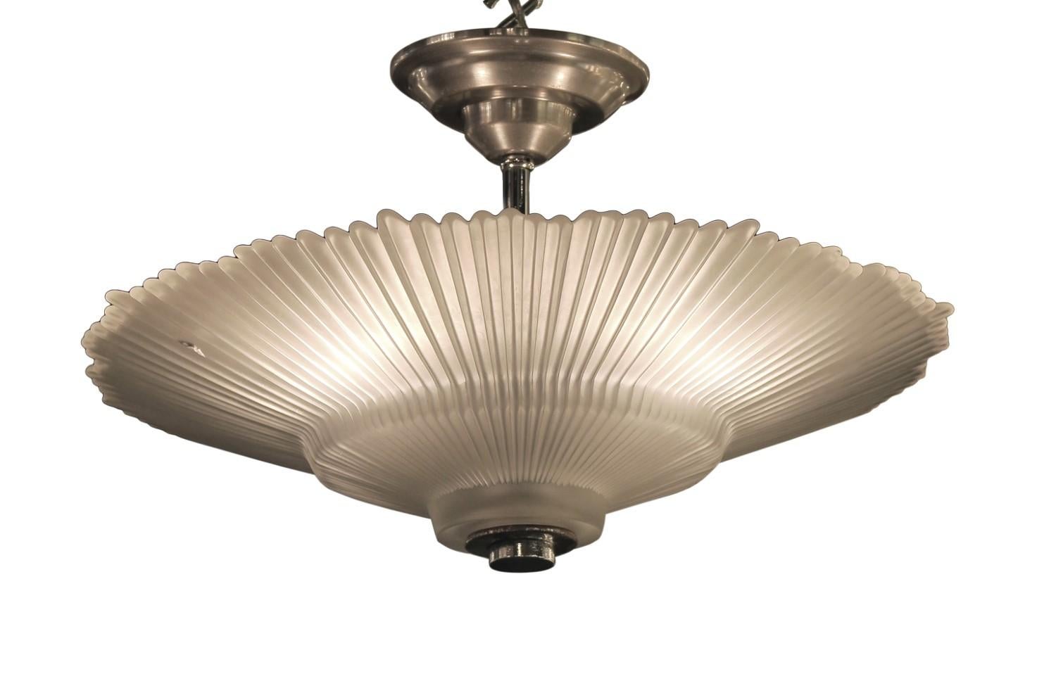 American Waldorf Astoria Hotel Semi Flush Mount Light Quantity Avail Art Deco Starlight