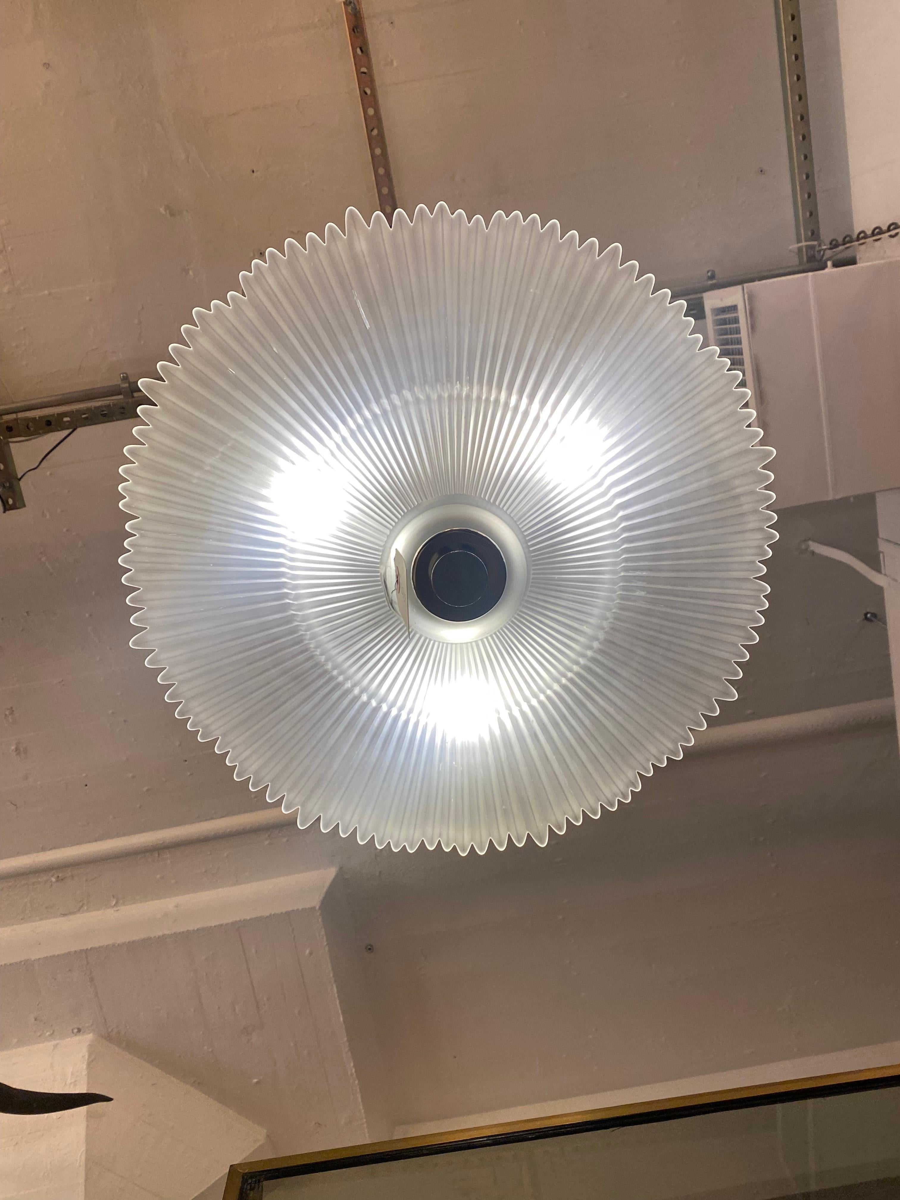 Waldorf Astoria Hotel Semi Flush Mount Light Quantity Avail Art Deco Starlight In Good Condition In New York, NY