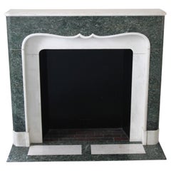 Used Waldorf Astoria Hotel Towers Green White Marble Mantel