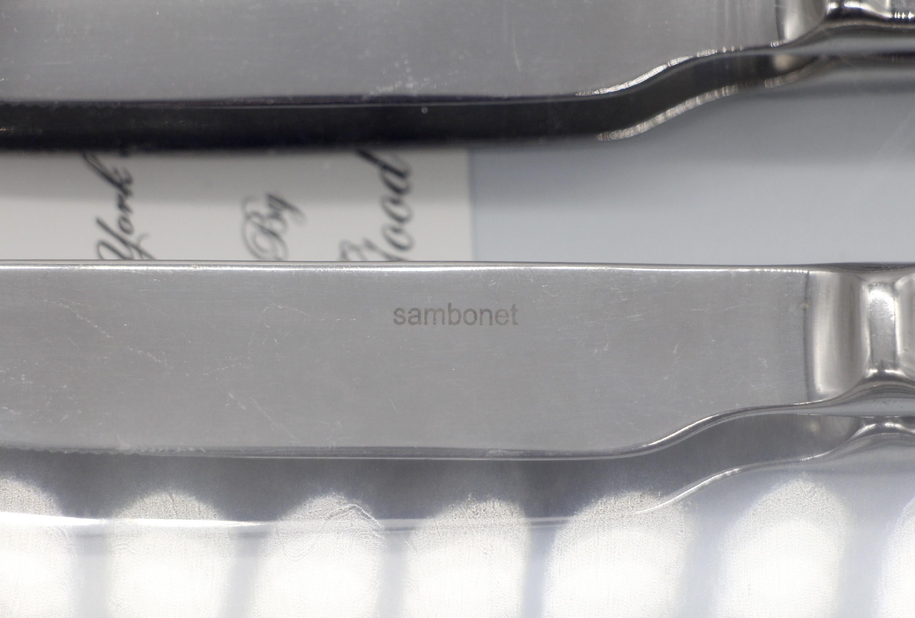 Italian Waldorf Astoria Sambonet Steak Knife Flatware Set