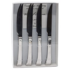 Used Waldorf Astoria Sambonet Steak Knife Flatware Set