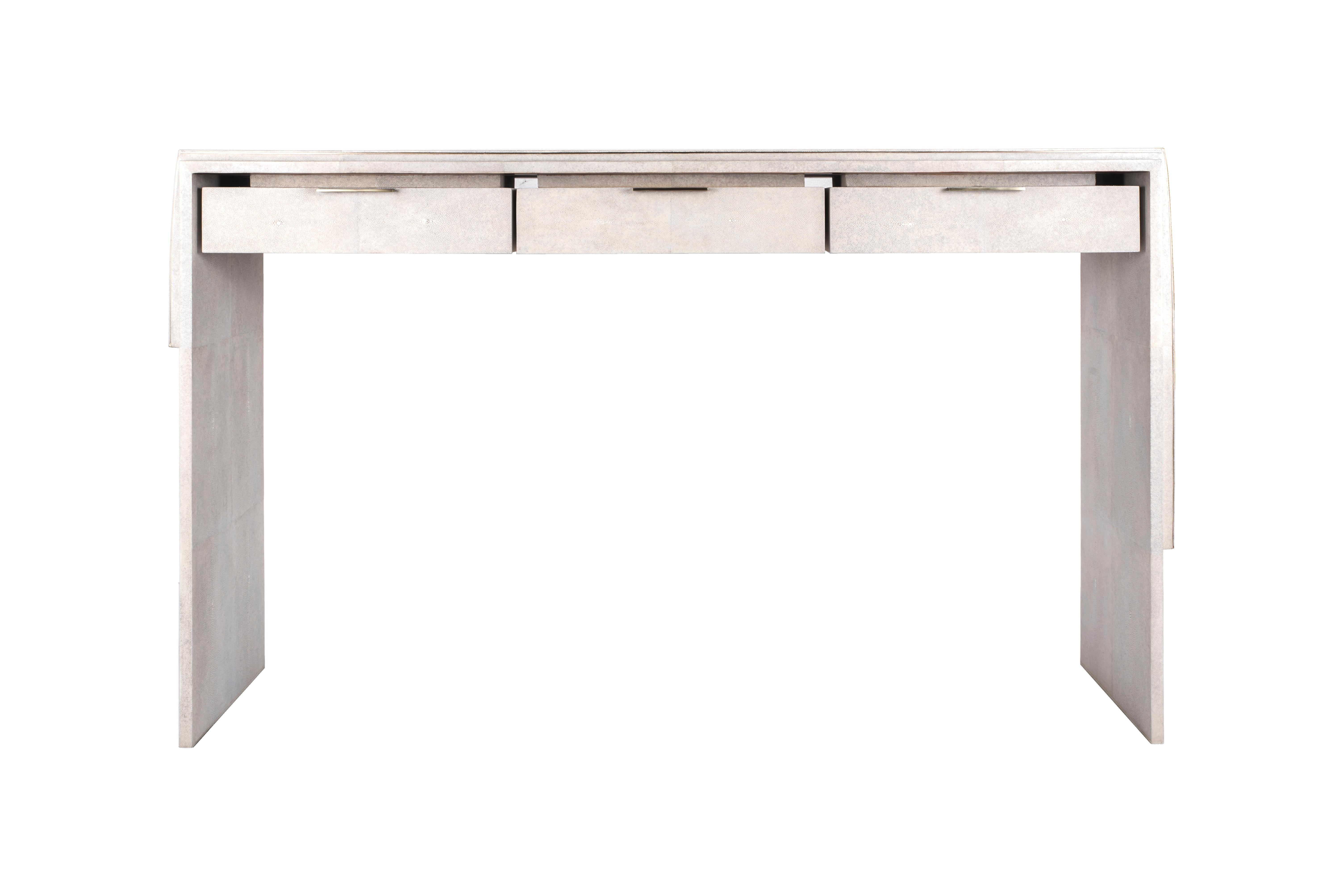 rh shagreen console