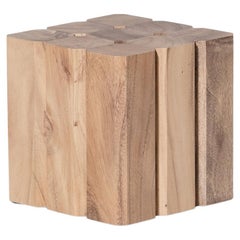 Table d'appoint Wales and Wales, Nature Light Monkey Pod Wood
