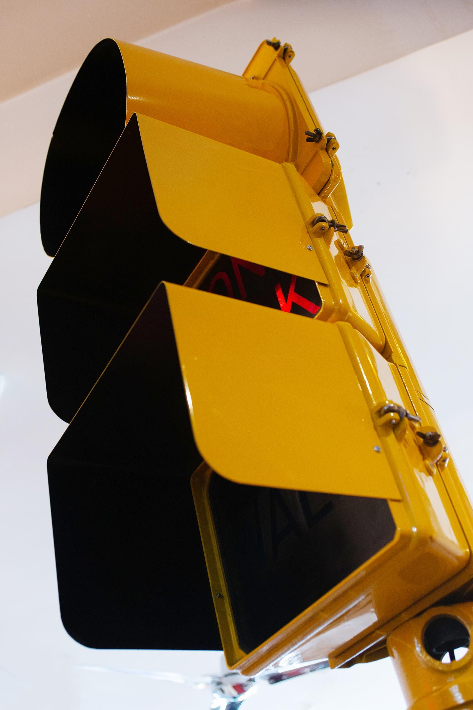 Forged Walk, Don't Walk Traffic Light