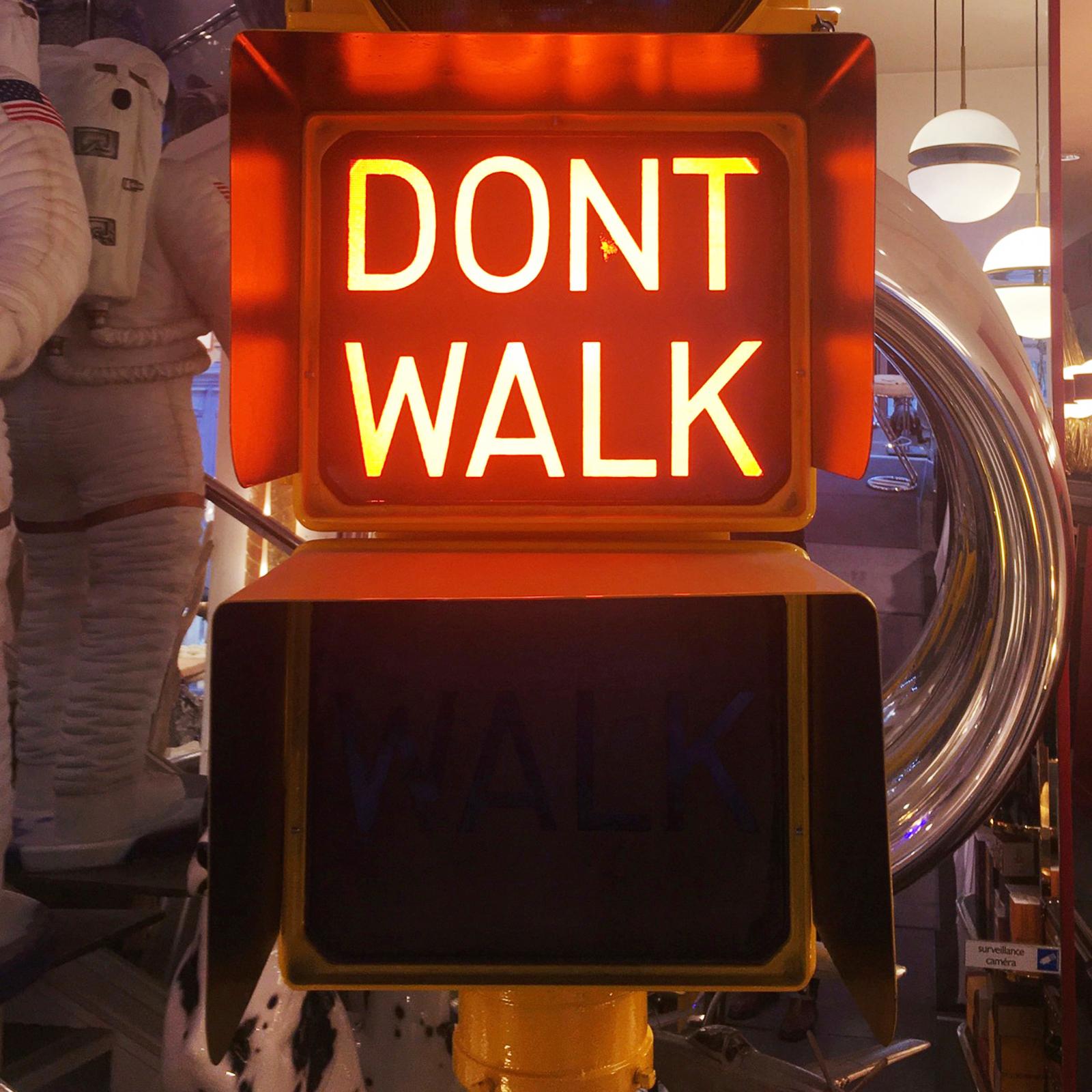 don't walk light