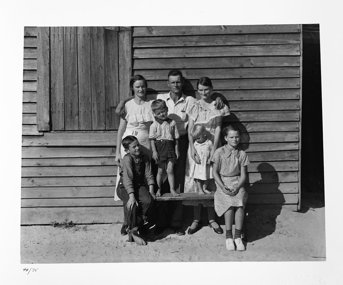 Burroughs Family, Alabama, Black and White Portrait Photography, Edition 44/75