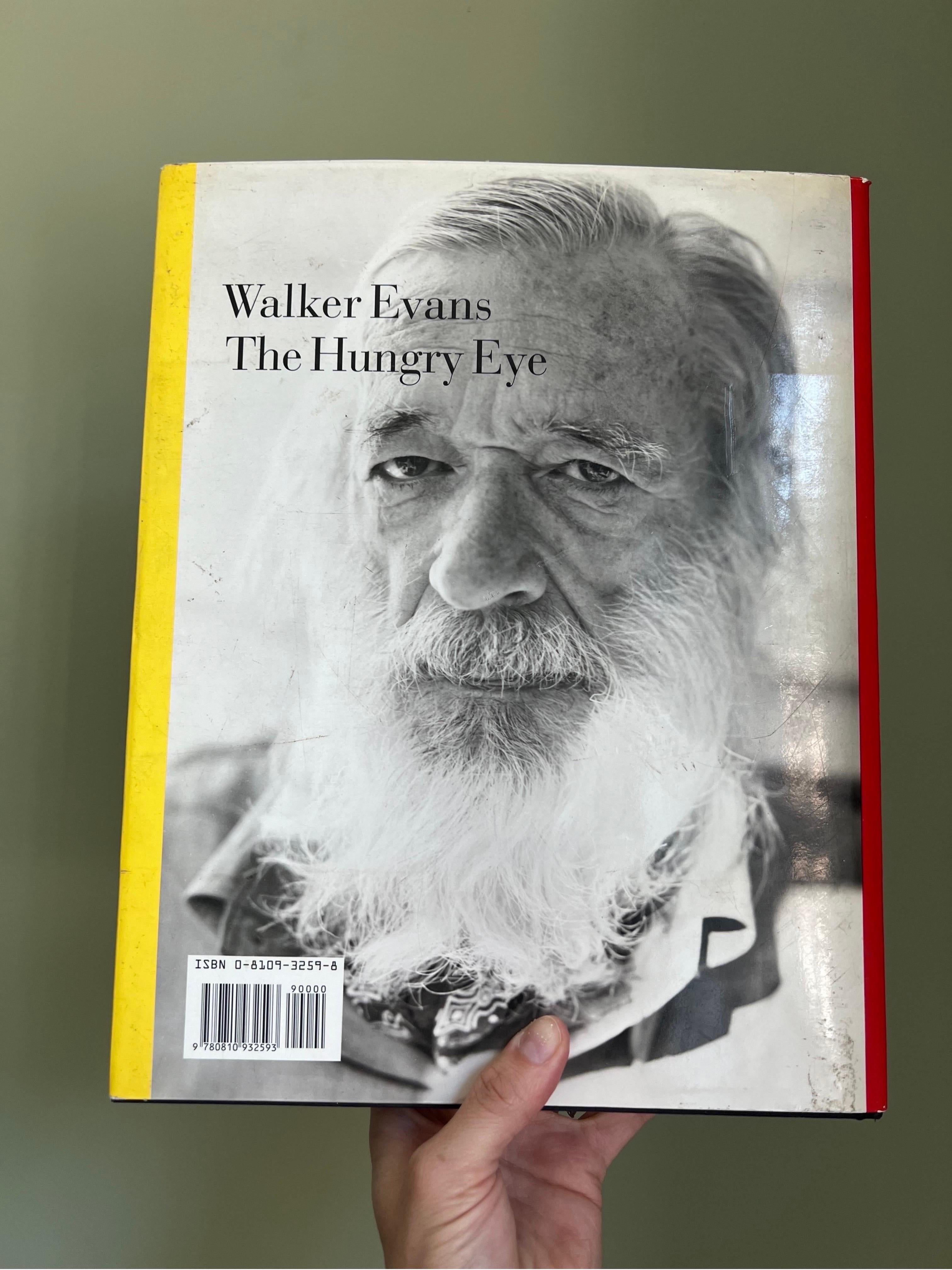 Paper Walker Evans - The Hungry Eye, Hardcover 