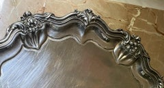 Walker & Hall 1906 Sheffield England Silverplate Salver Footed Tray Plateau