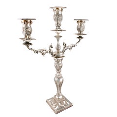 Walker & Hall Silver Plated Candelabra