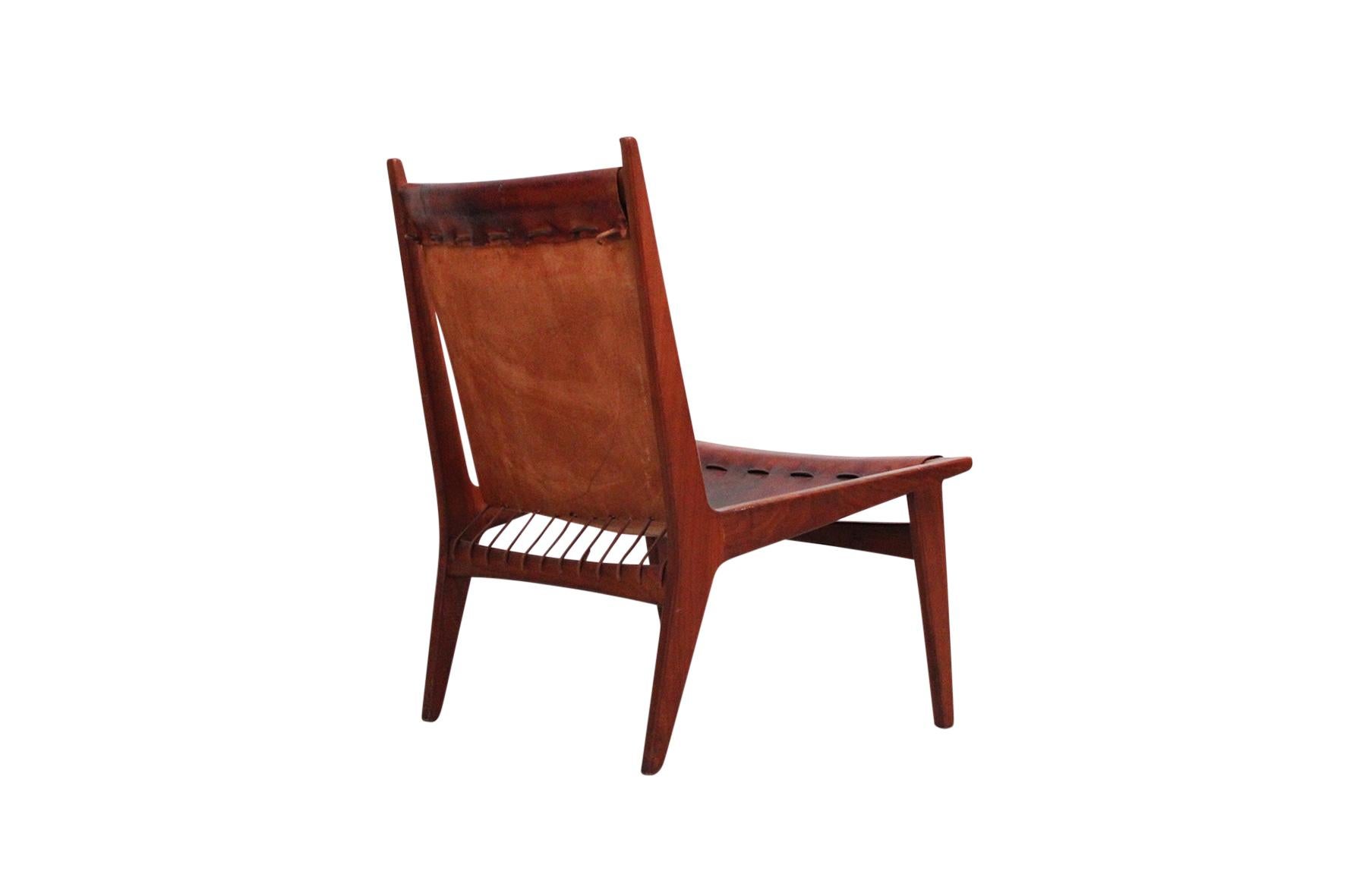 Mid-Century Modern Walker Weed Lounge Chair