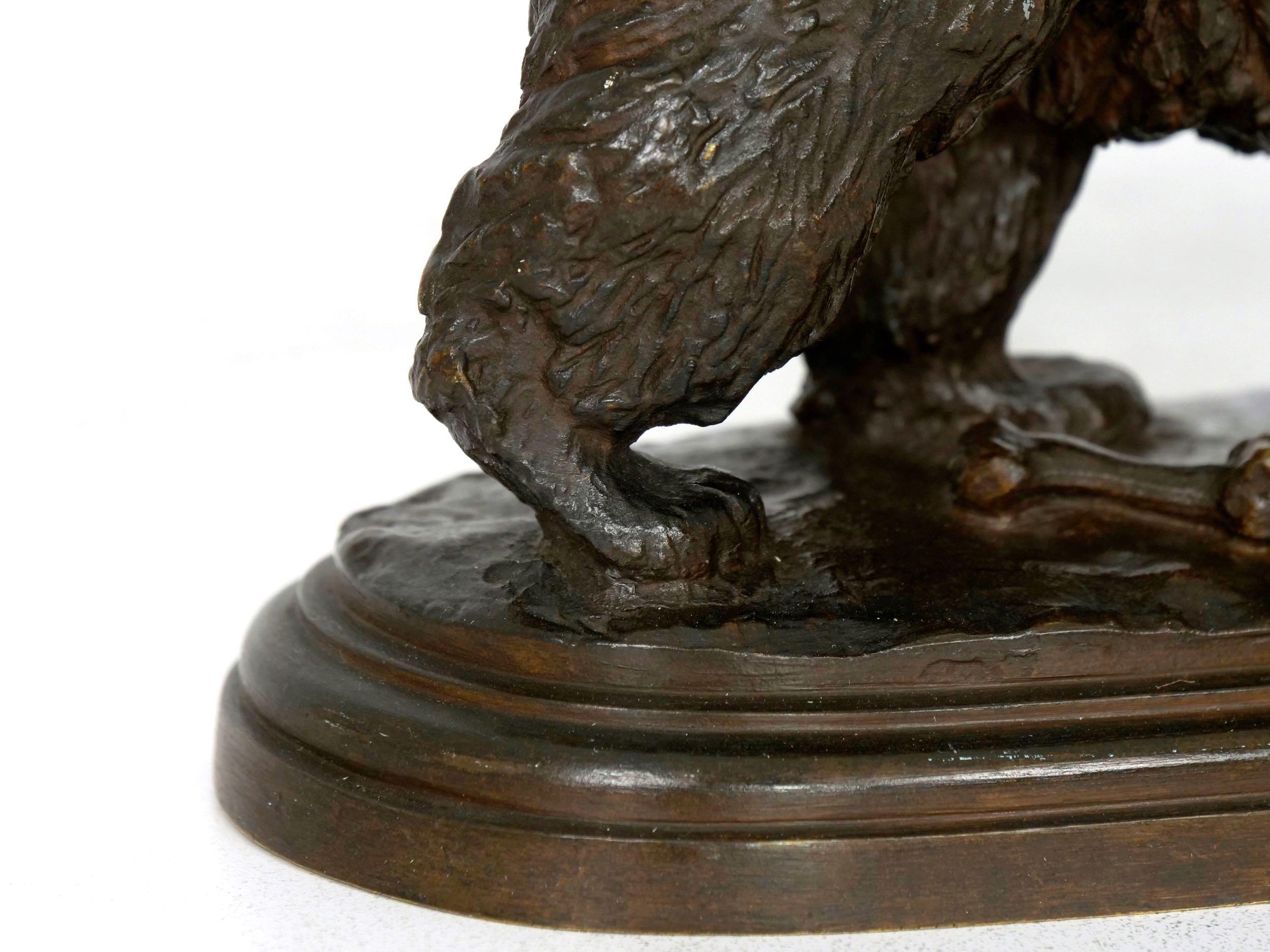“Walking Bear” French Bronze Sculpture by Isidore Bonheur & Peyrol 7