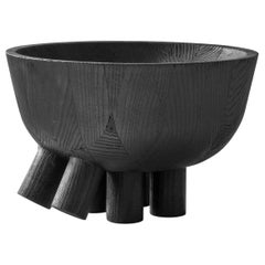 Walking Bowl in Iroko Wood, Arno Declercq