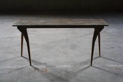 Walking, Handmade Table or Desk in Oxidized Maple