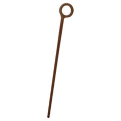Vintage Walking stick/cane in teak an maple by Nanna & Jørgen Ditzel, Denmark, 1950s