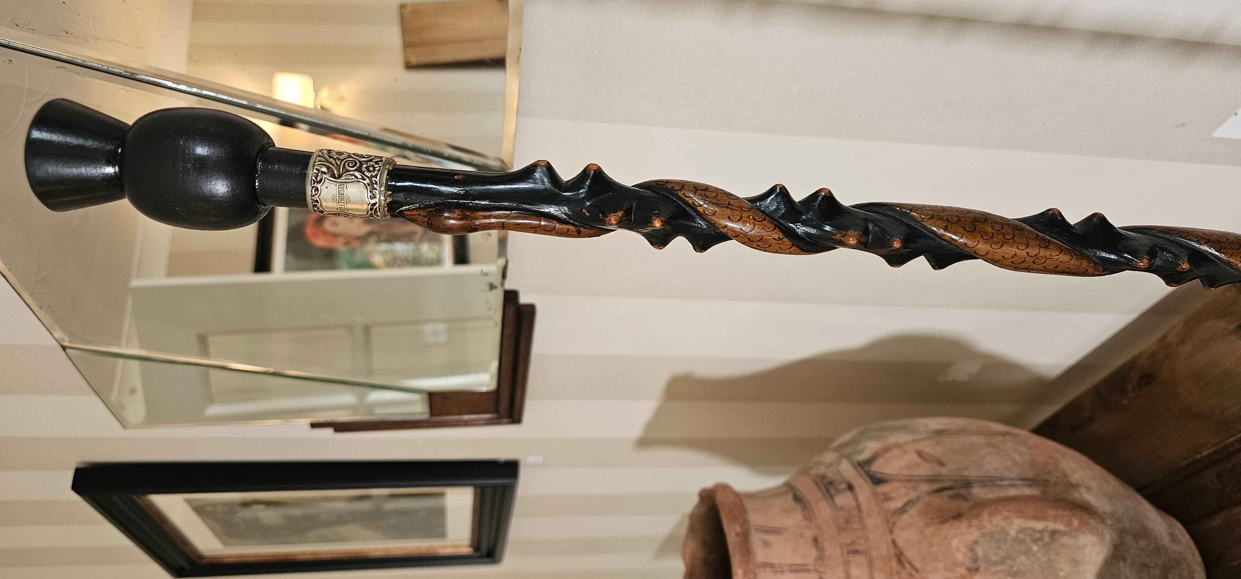 Coloniale britannico Walking stick in vendita