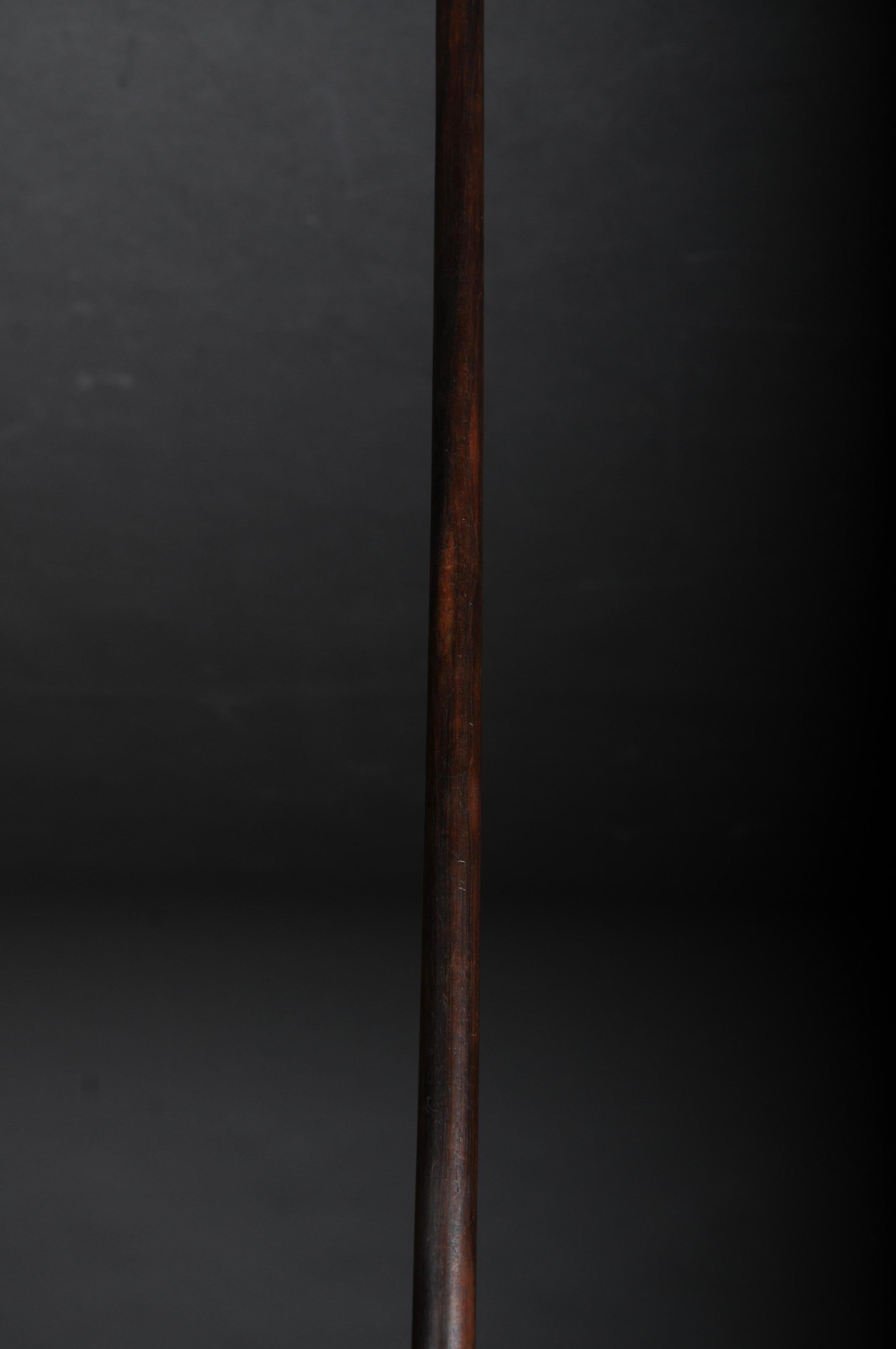 Walking Stick, Germany, Ebonized with a Silver Handle, Around 1910 For Sale 7