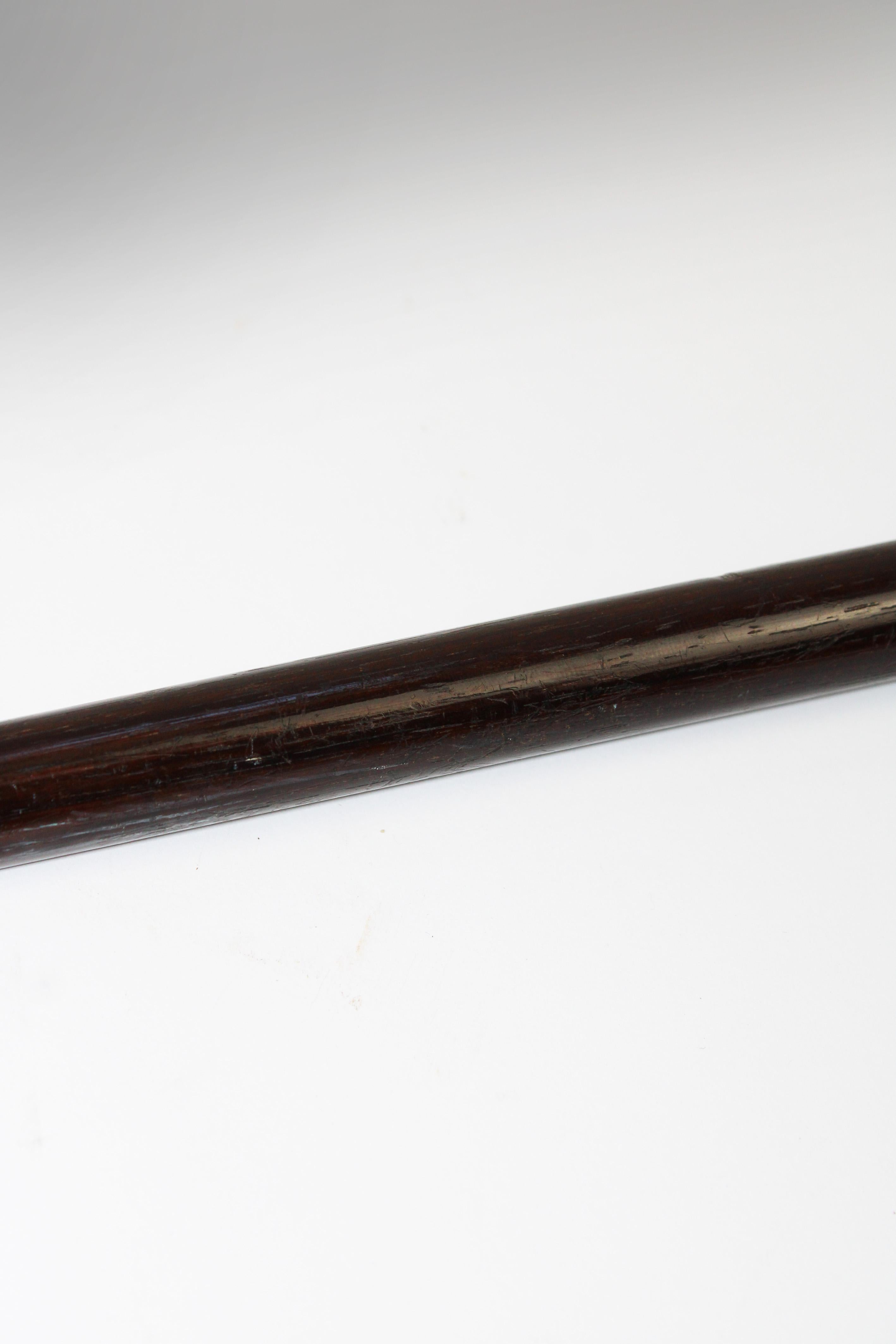 Bastón indio palo de rosa plata Lucien Gaillard Nativo americano 1900 Francia en venta 4