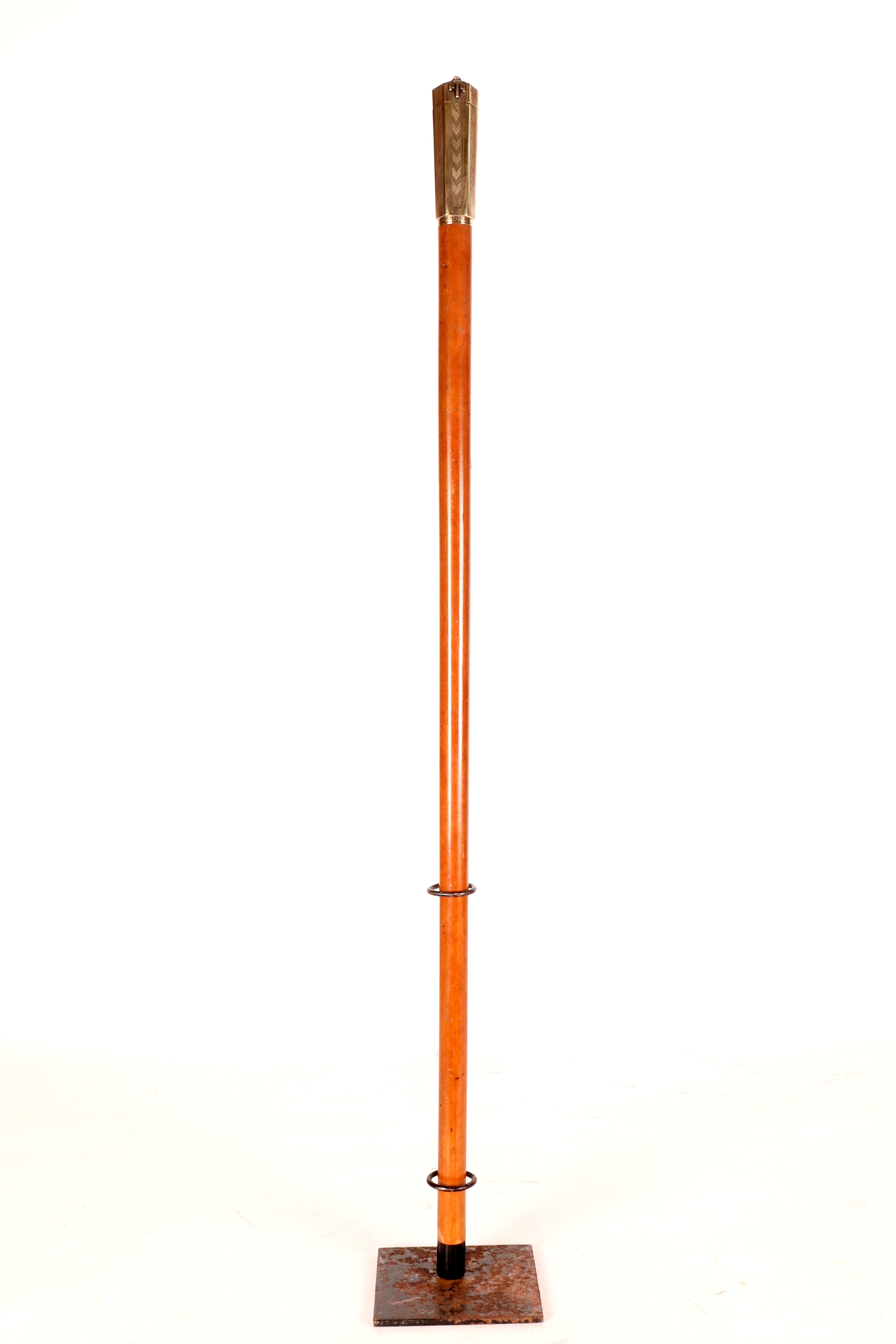 Bastón, portavelas de cerillas, de Gustave Serrurier-Bovy, Bélgica 1910. en venta 10