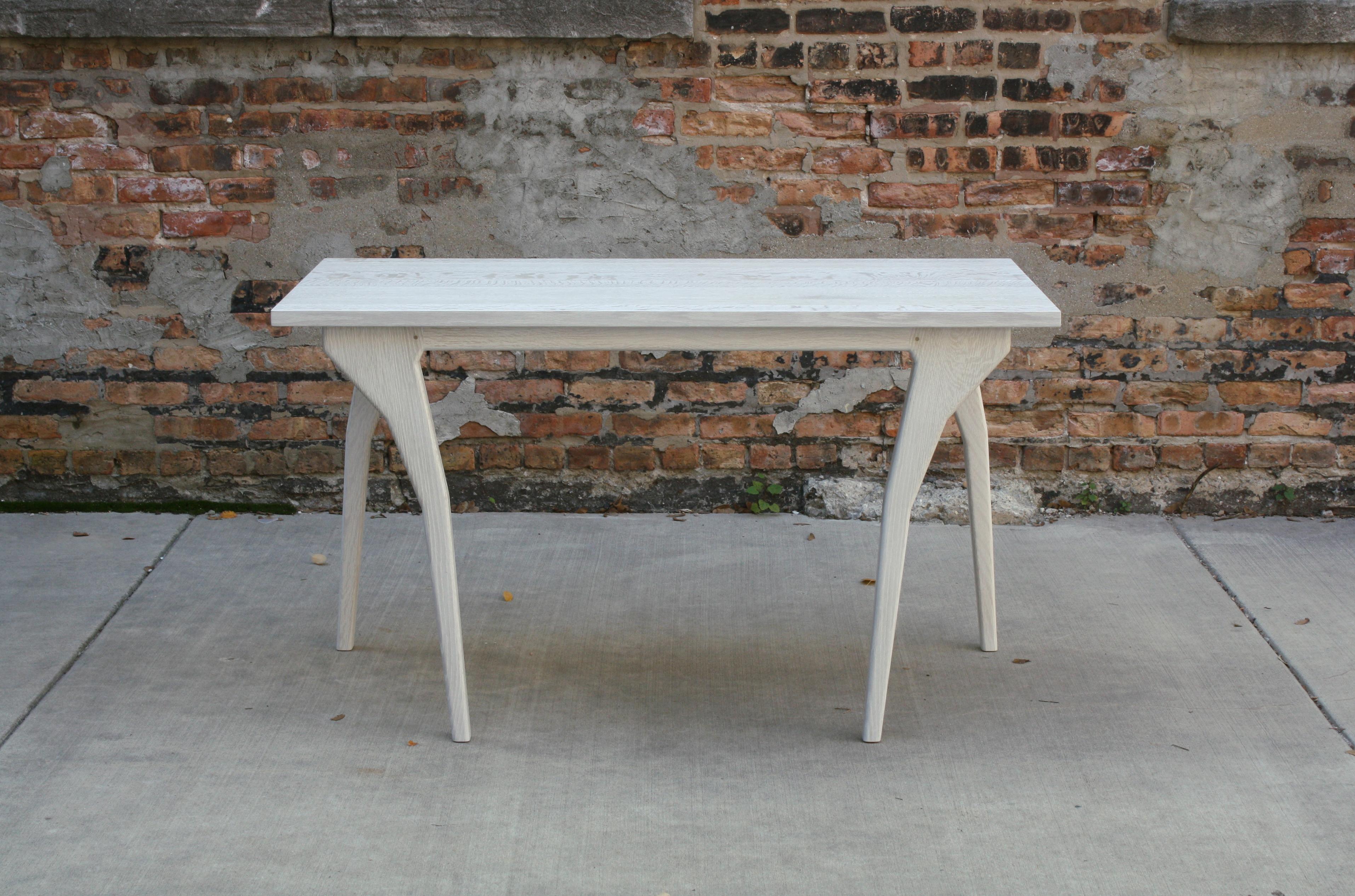 American Walking Table Handmade Customizable Console Table or Desk by Laylo Studio For Sale