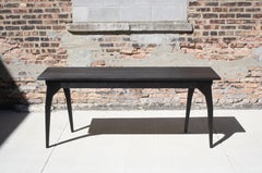 Walking Table Handmade Desk or Console Table with Drawers by Laylo Studio