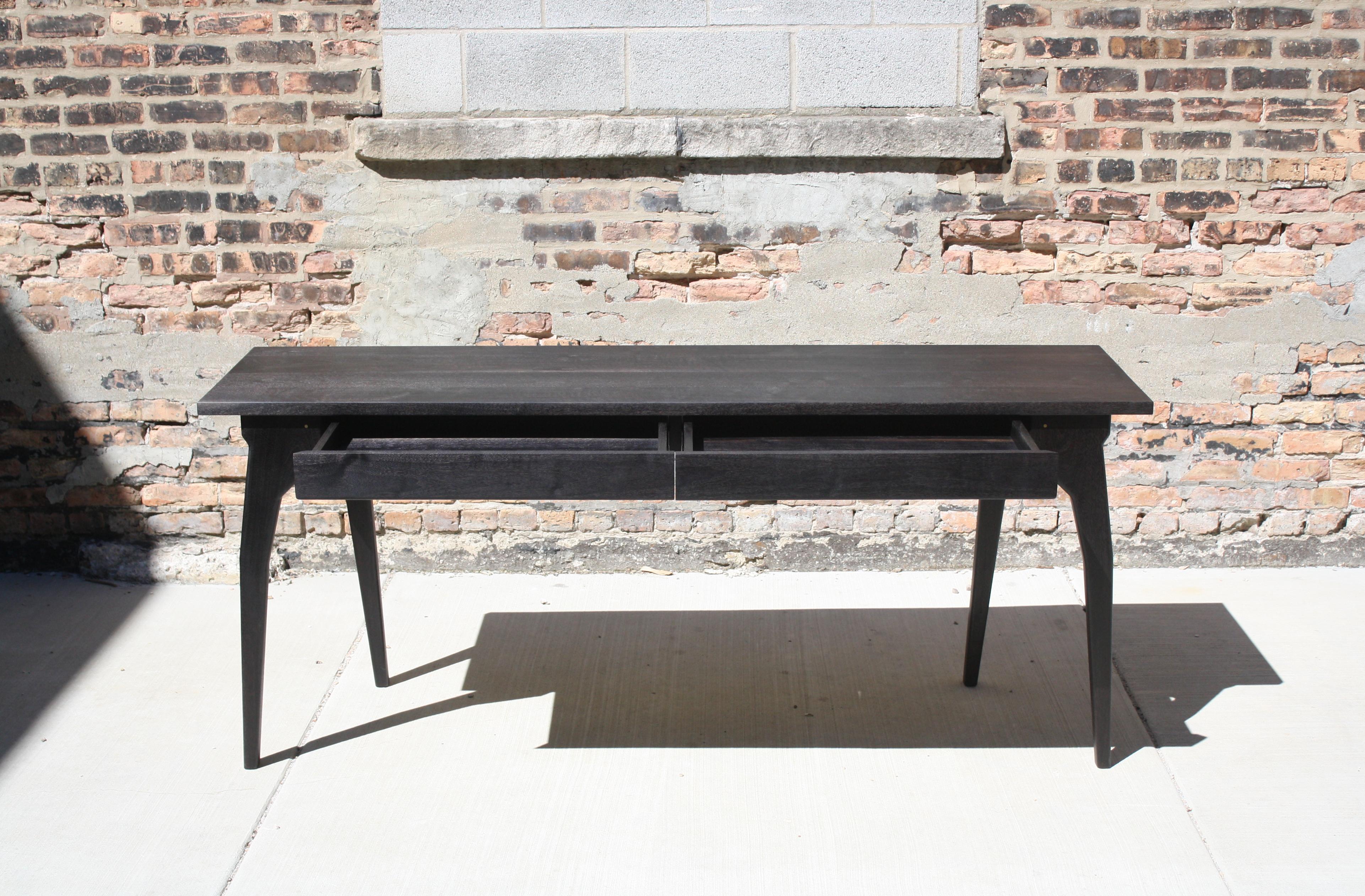 Walking Table Table de bureau ou console faite à la main avec tiroirs par Laylo Studio Neuf - En vente à Chicago, IL