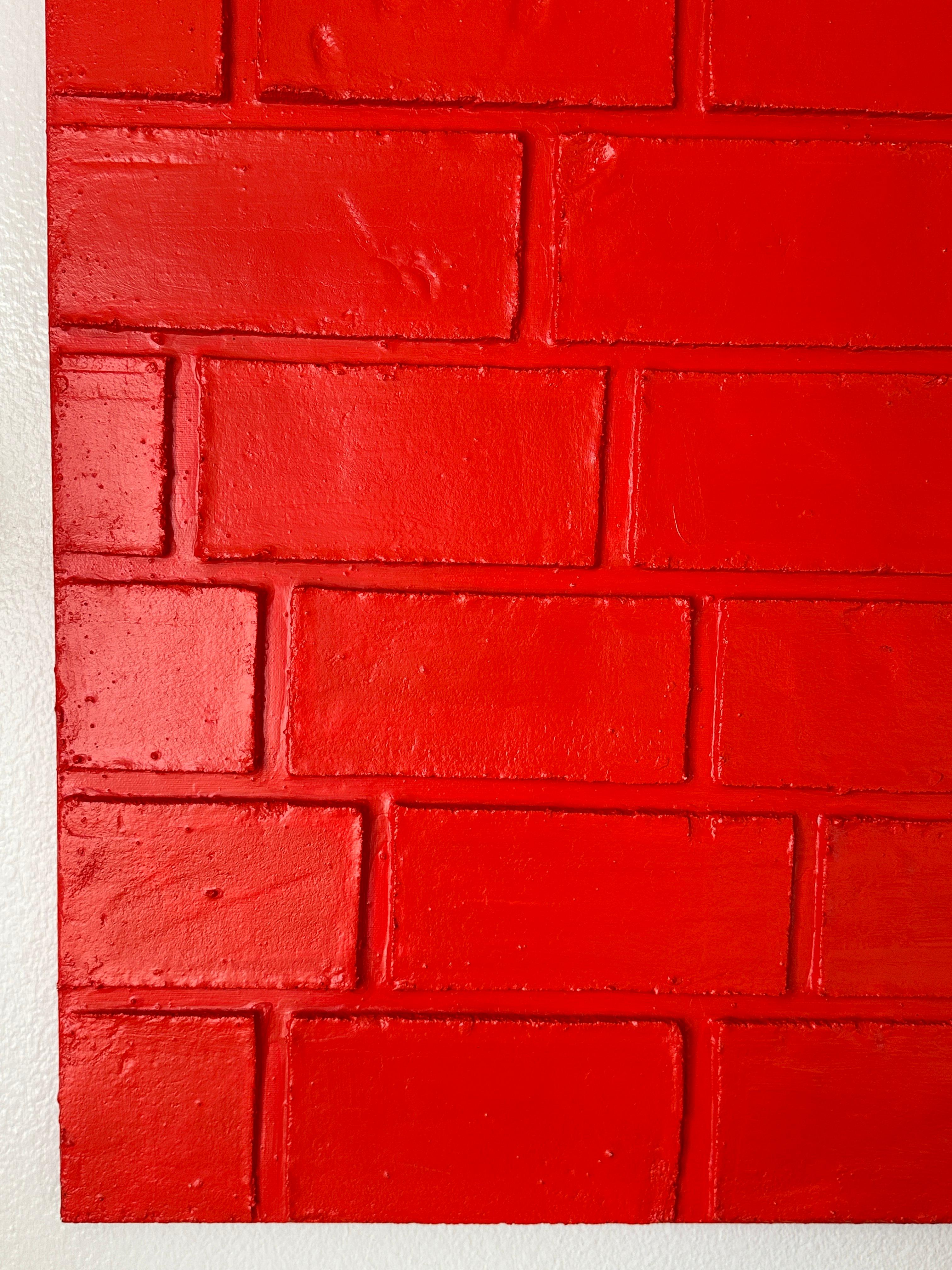 “WALL” Abstract Sculpture Painting by Maria Savino For Sale 8