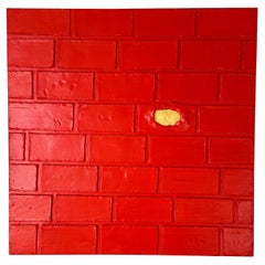 “WALL” Abstract Sculpture Painting by Maria Savino