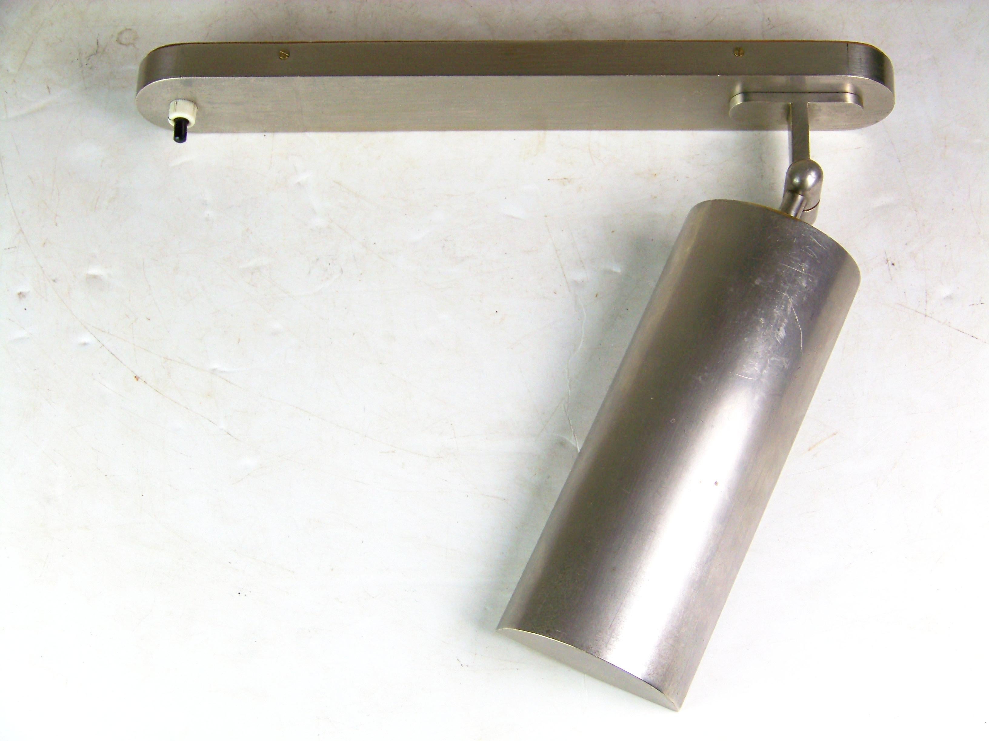 European Wall adjustable Lamp, functionalism, 1920s For Sale