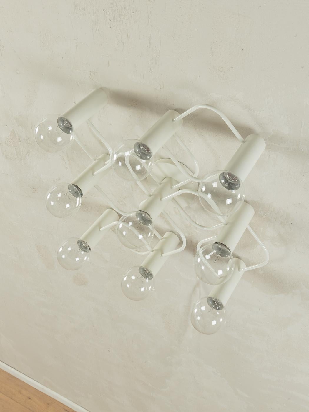 Fine XX secolo Lampada da parete e da soffitto di Gaetano Sciolari, Leola in vendita