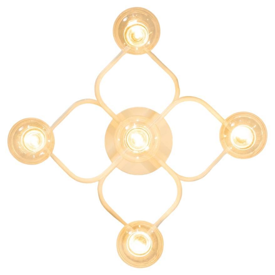 Wall and Ceiling Lamp by Gaetano Sciolari, Leola For Sale