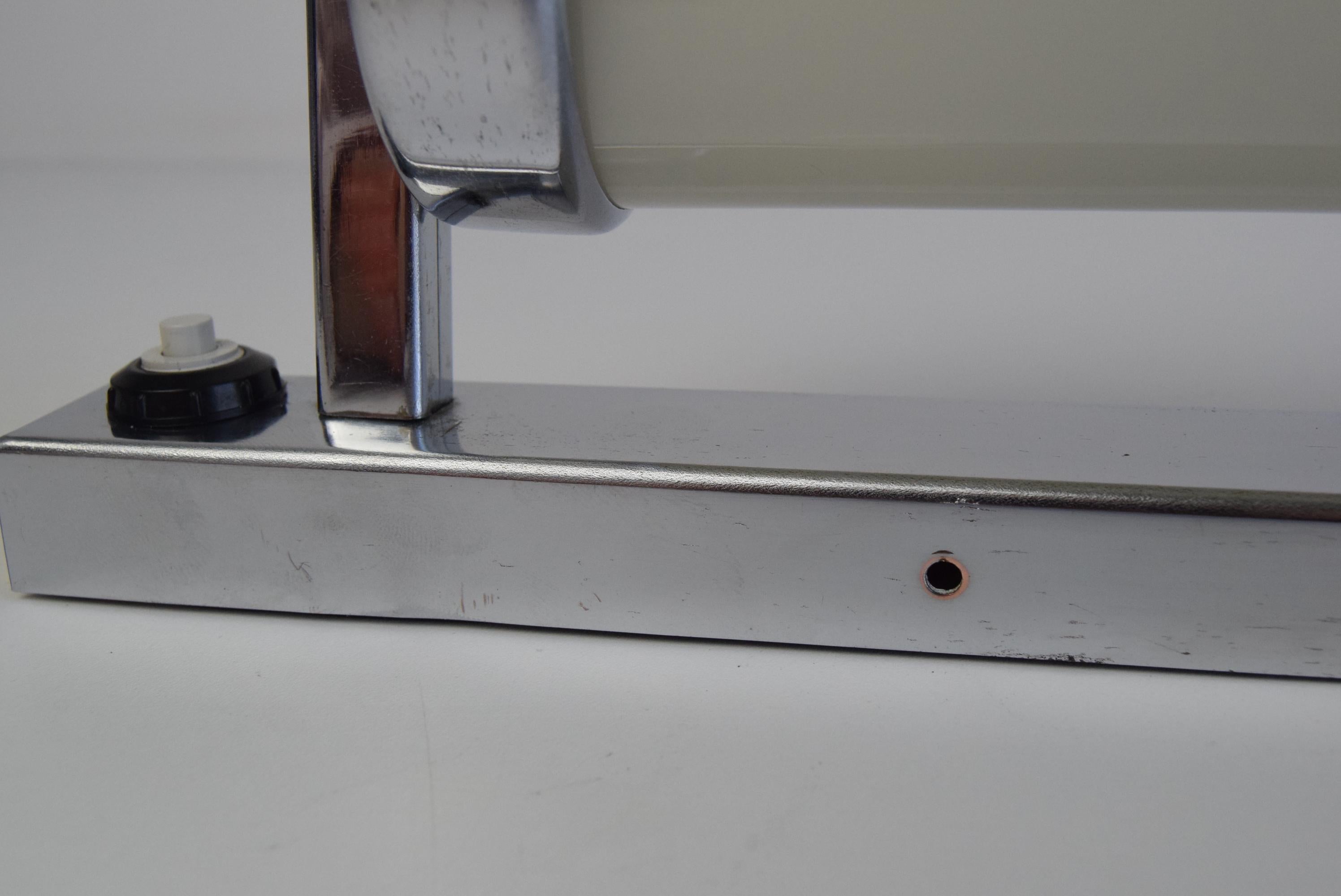 Lámpara de pared Bauhaus o Funcionalista Cromada, años 30 en venta 1