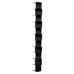Wall bookcase Bookshelf Opinion Ciatti Ptolomeo Wall 155 Bruno Rainaldi - Black
