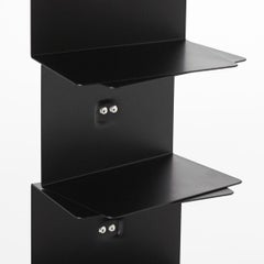 Wall bookcase Opinion Ciatti Ptolomeo Wall 210 design Bruno Rainaldi - Black