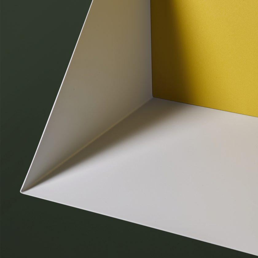 Modern Wall Box Cabinet in Cedar Green Powder Coated Steel by Ludvig Storm For Sale