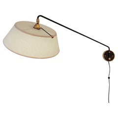 Wall bracket, articulated Maison Lunel circa 1950